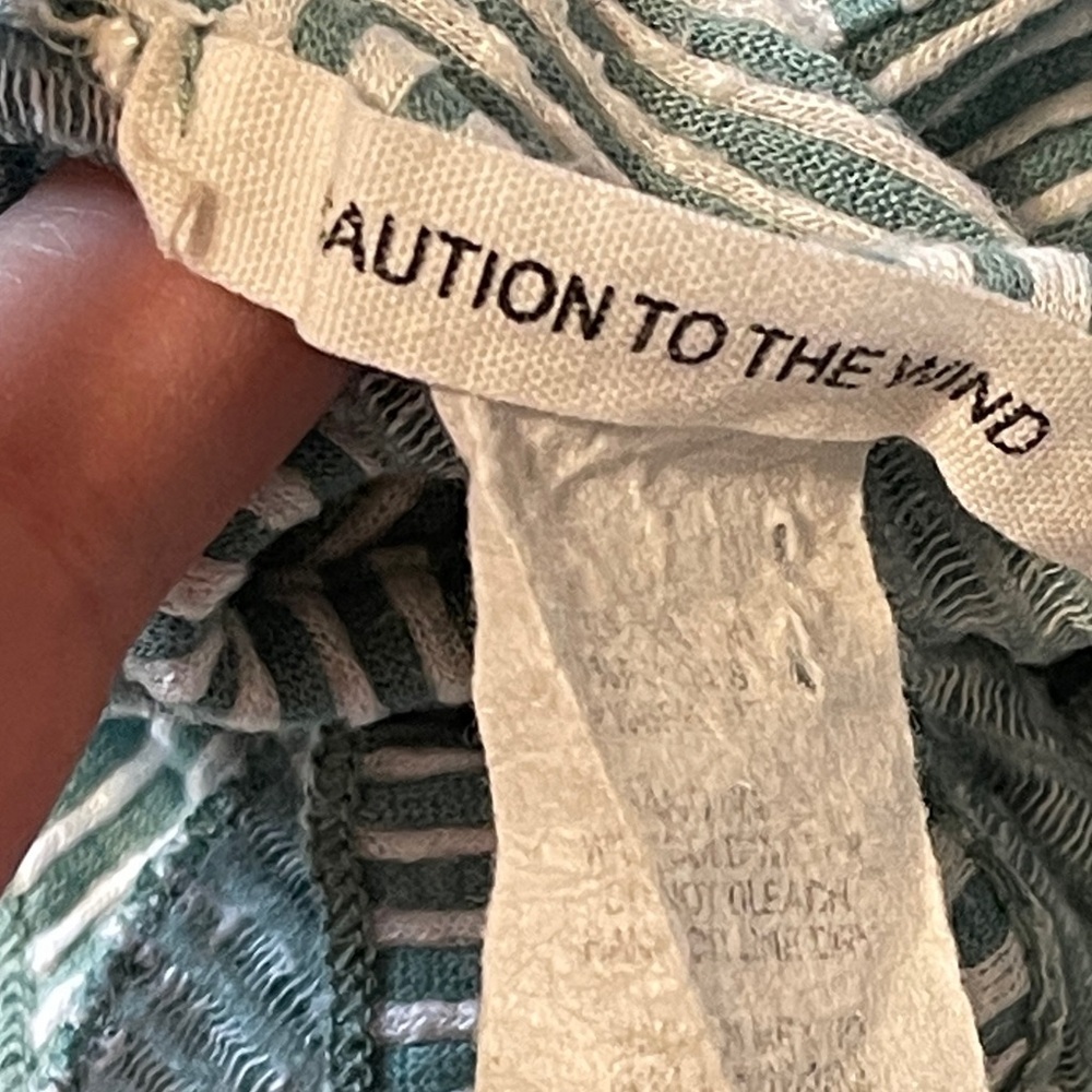 Anthropologie Green Sleeveless Maxi Dress Tiered Ruffle Cottagecore Boho Medium - Picture 5 of 5